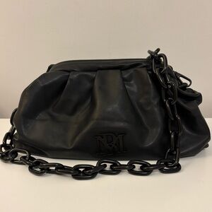Badgley Mischka Black Chain Clutch (New with Tags Cut Off)